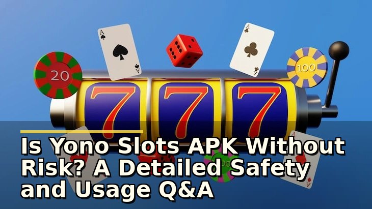 Is Yono Slots APK Without Risk? A Detailed Safety and Usage Q&A
