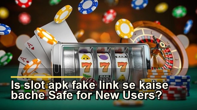 Is slot apk fake link se kaise bache Safe for New Users?