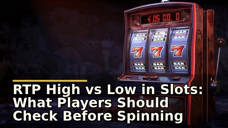 Slot APK खेलते समय RTP high vs low में क्या फर्क होता है और कैसे करें सही चुनाव