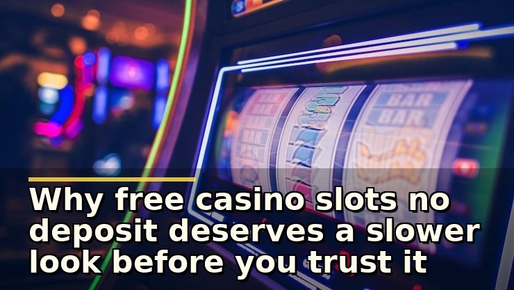 Why free casino slots no deposit deserves a slower look before you trust it